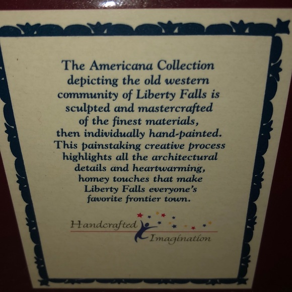 Liberty Falls Collection Village- Set of 4 - Picture 3 of 5